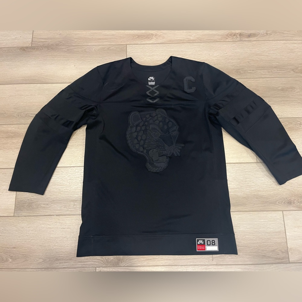 Nike SB Brian Anderson tiger hockey jersey black size M clean !